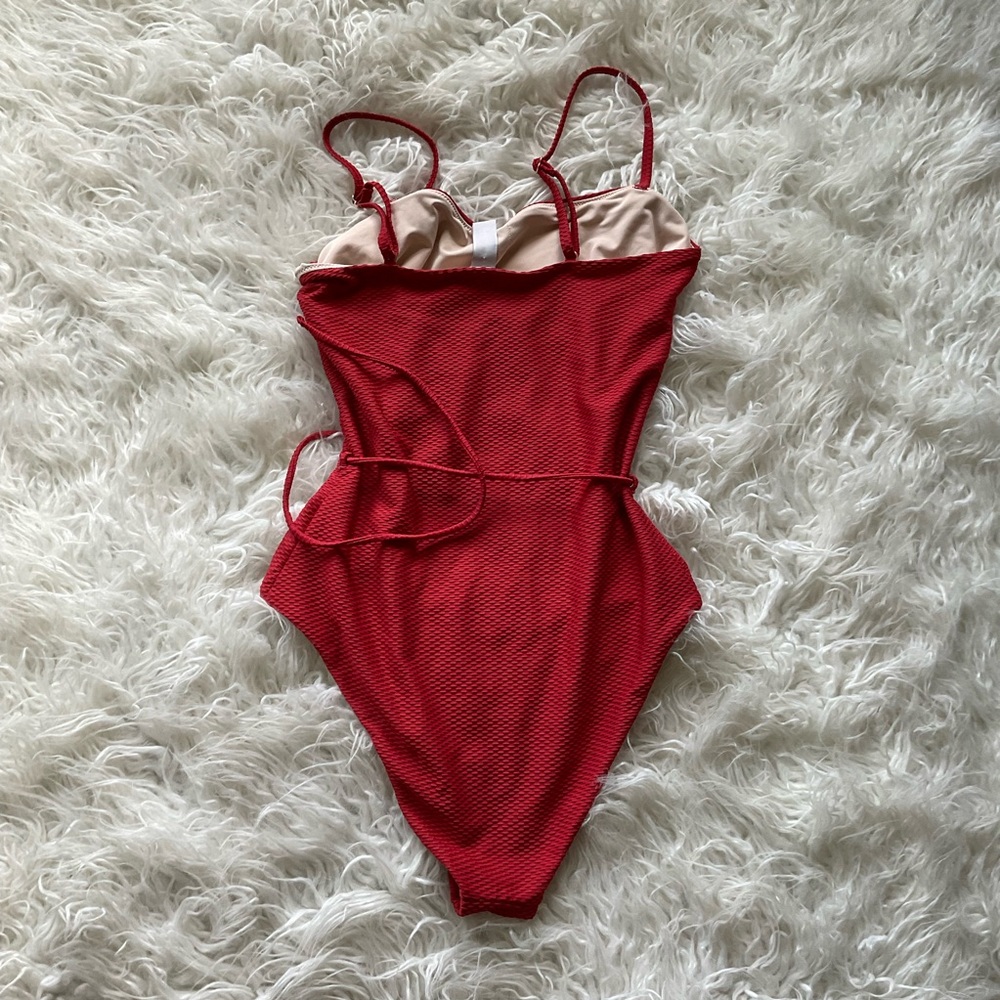 Chelsea28‎ Easy Retro Textured One-Piece Swimsuit - Picture 6 of 6